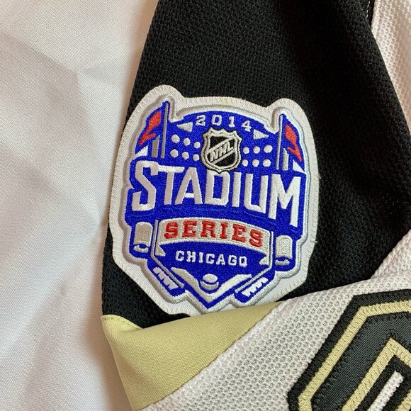 2014 OLLI MAATTA #3 Hockey Jersey STADIUM SERIES CHICAGO Pittsburgh Penguins XXL - Picture 3 of 9